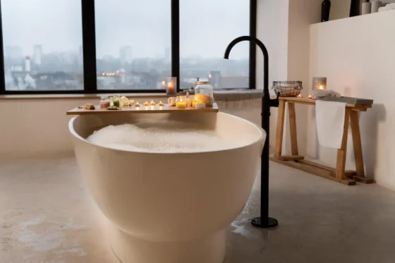 Luxurious Bath Space