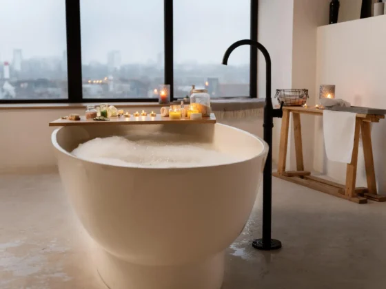 Luxurious Bath Space